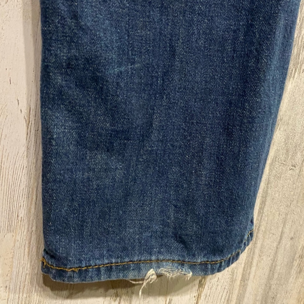 Levi’s 514 Blue Distressed Denim Jeans 32X32 - Picture 11 of 11
